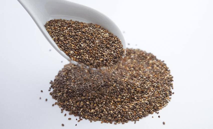 chia seeds for dull hair