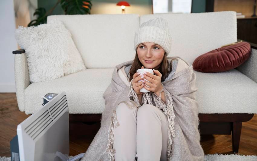 warm bedroom in winter naturally