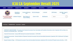 ICAI CA September Result 2025: कल जारी होगा आईसीएआई सीए सितंबर रिजल्ट, आज जानें स्कोरकार्ड चेक और डाउनलोड करने की प्रक्रिया