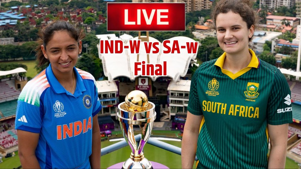IND W vs SA W live score India vs South Africa ICC Womens Cricket World Cup 2025 Final Match Today Scorecard online team squad harmanpreet kaur Laura Wolvaardt