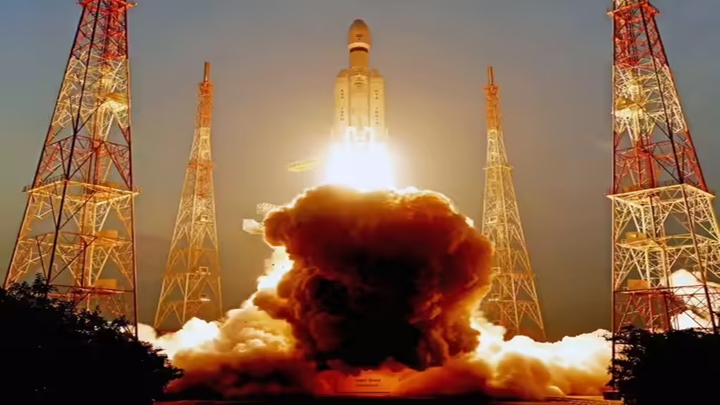 ISRO LVM3-M5 Rocket Launch with GSAT-7R Satellite