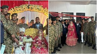 Indian Army, Army Jawan Attend Wedding, Greater Noida Wedding, Viral Video, Video Viral,