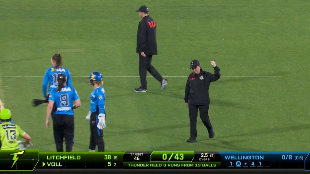Sydney Thunder vs Adelaide Strikers, WBBL Umpire Controversy, Women’s Big Bash League News