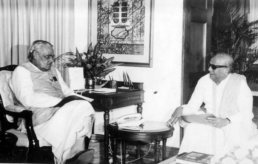 M. Karunanidhi. Longest serving Chief Minister