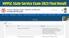MPPSC State Service Exam 2023 Final Result: एमपीपीएससी राज्य सेवा परीक्षा 2023 का फाइनल रिजल्ट जारी, यहां है टॉपर्स लिस्ट