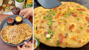 Mix Veg Paratha Recipe| Vegetable paratha for weight loss | Dhaba style Hot and tasty mixed veg paratha