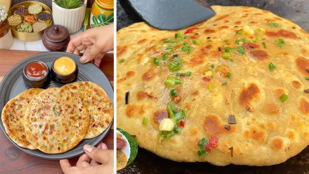 Mix Veg Paratha Recipe| Vegetable paratha for weight loss | Dhaba style Hot and tasty mixed veg paratha