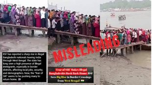 Video from Bangladesh shared as recent with misleading claim