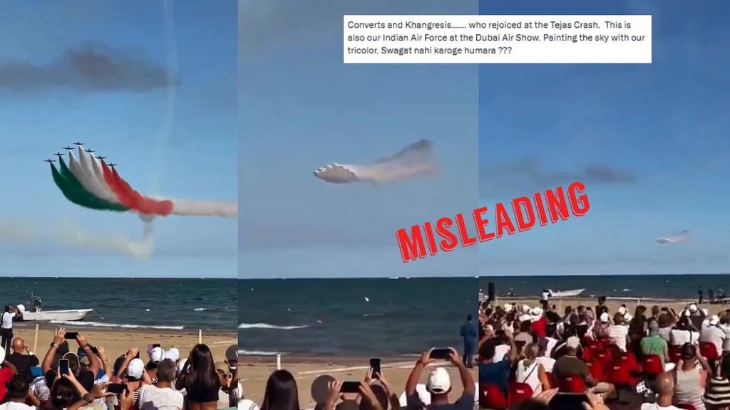 Old video with misleading claim