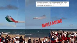 Fact Check: इटली के जेसोलो एयर शो का वीडियो दुबई का बताकर वायरल, दावा भ्रामक