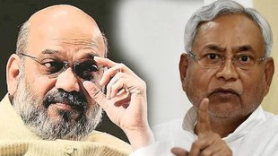 Nitish Kumar - amit shah