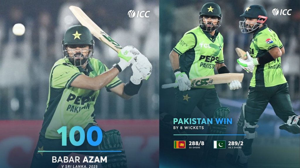 PAK vs SL 2nd ODI, Pakistan beat Sri Lanka, Babar Azam hundred PAK vs SL 2nd ODI, Pakistan beat Sri Lanka, Babar Azam hundred
