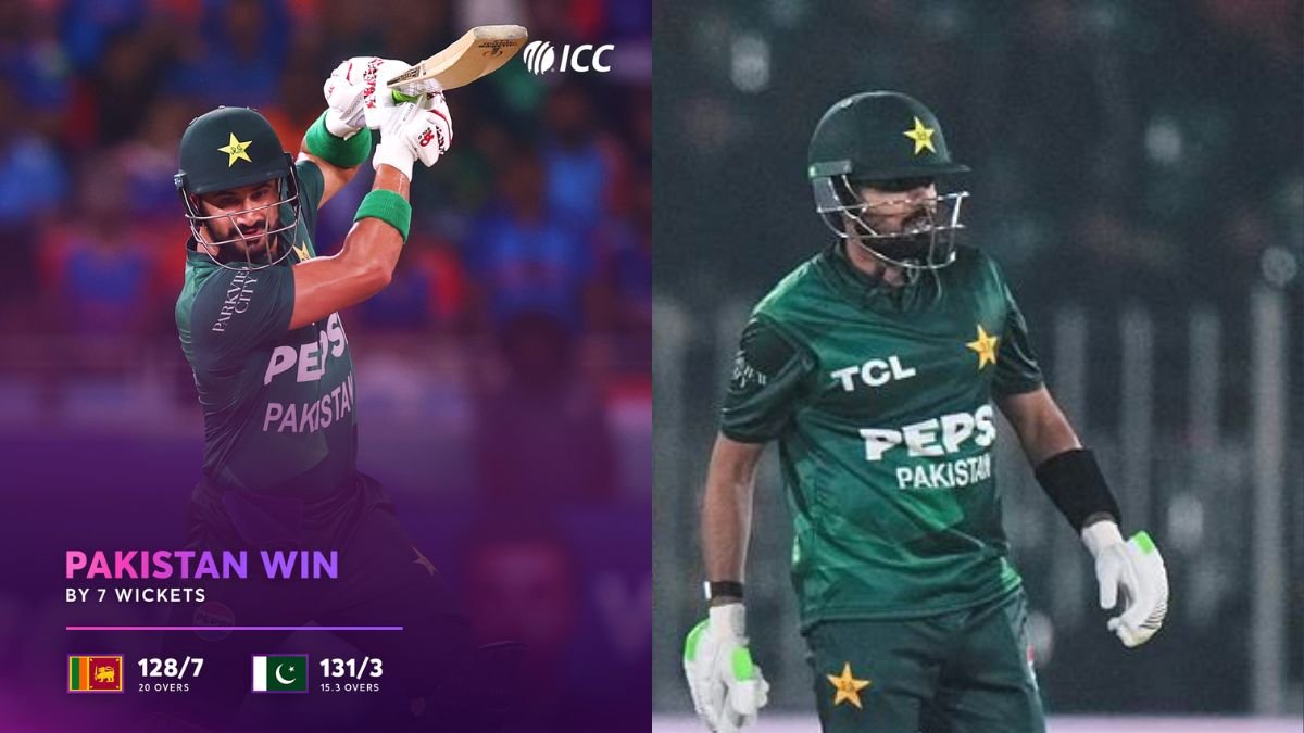 बाबर फ्लाप, फरहान ने 177 के स्ट्राइक रेट से ठोके 80 रन, पाकिस्तान ने श्रीलंका को 7 विकेट से हराया