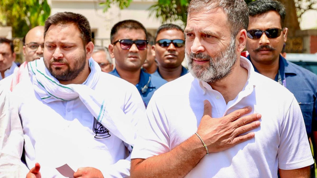 Rahul Gandhi | Tejashwi Yadav | Bihar Chunav Results | Rahul Gandhi | Tejashwi Yadav | Bihar Chunav Results |