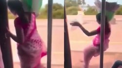 तेज रफ्तार में चल रही ट्रेन से ऐसे उतर गईं आंटी, Viral Video देख हैरान रह गए यूजर्स, कहा – पक्का न्यूटन से लिए होंगे ट्यूशन