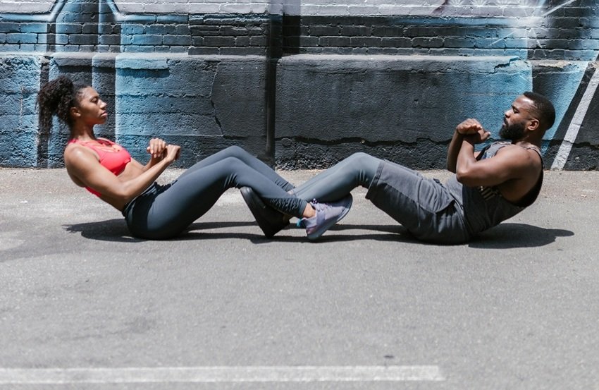 Sit-ups for beginners