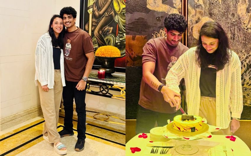 Palash Muchhal and Smriti Mandhana Photos