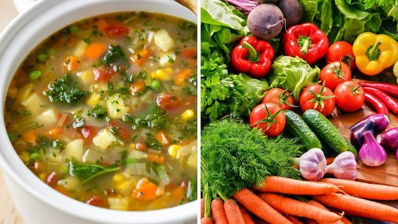 Vegetable soup Recipe, easy homemade vegetable soup, healthy vegetable soup