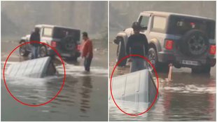 Thar Video viral, Delhi aravali hills area, Delhi aravali hills video viral,