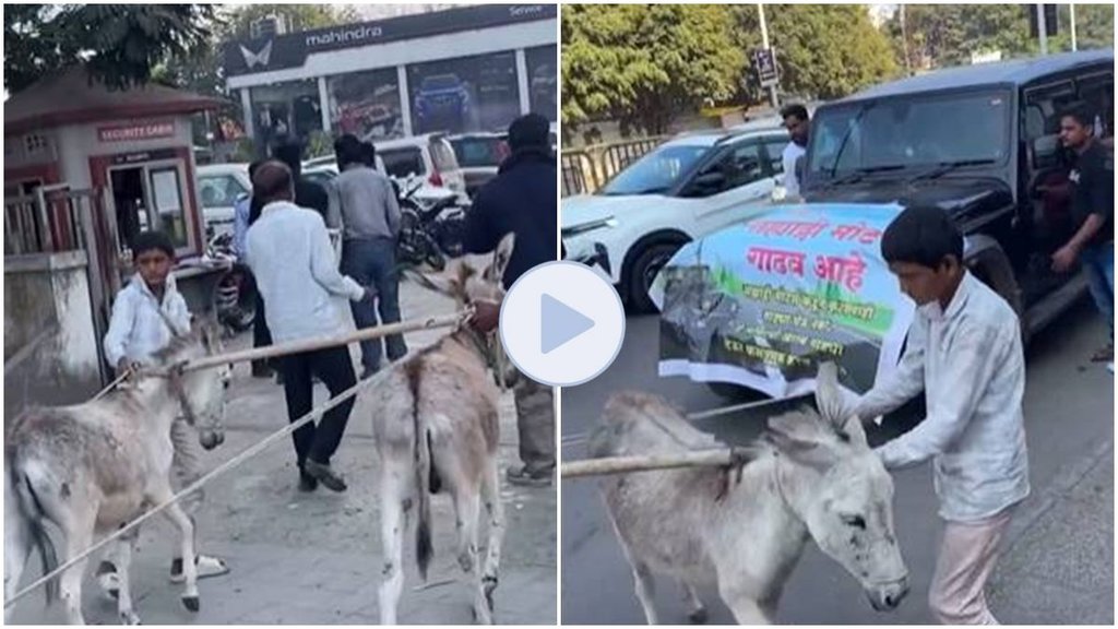 Thar, Mahindra, Thar Tow, Maharashtra, Pune NEws, Viral Video, Video Viral, Thar, Mahindra, Thar Tow, Maharashtra, Pune NEws, Viral Video, Video Viral,