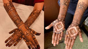 Trending bridal mehndi