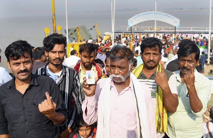 Bihar election viral photos
