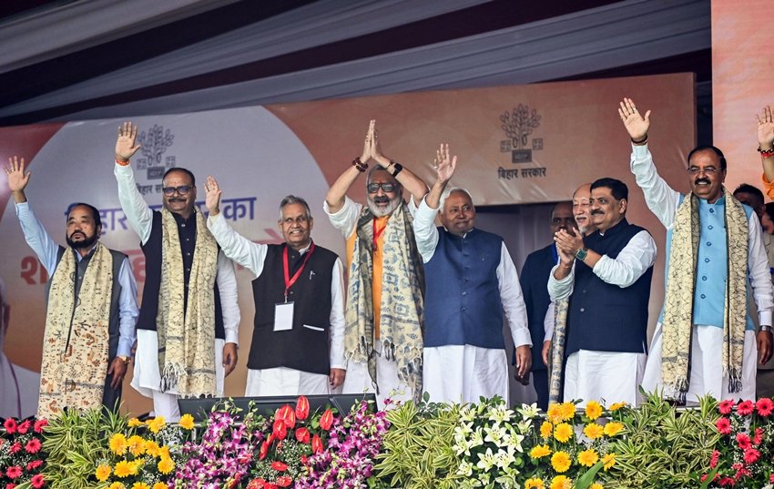 JDU Chief Nitish Kumar