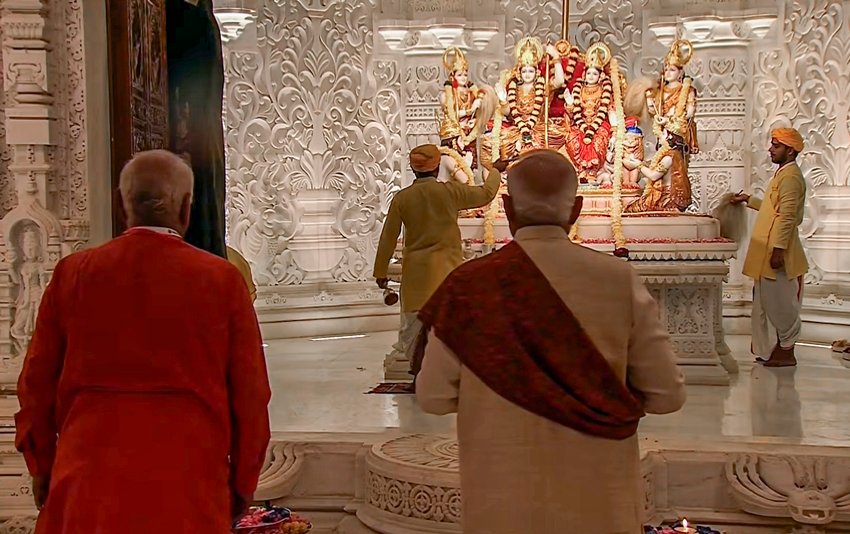 Historic Dhwajarohan Ceremony Marks 500 Years of Devotion at Ayodhya’s Ram Mandir