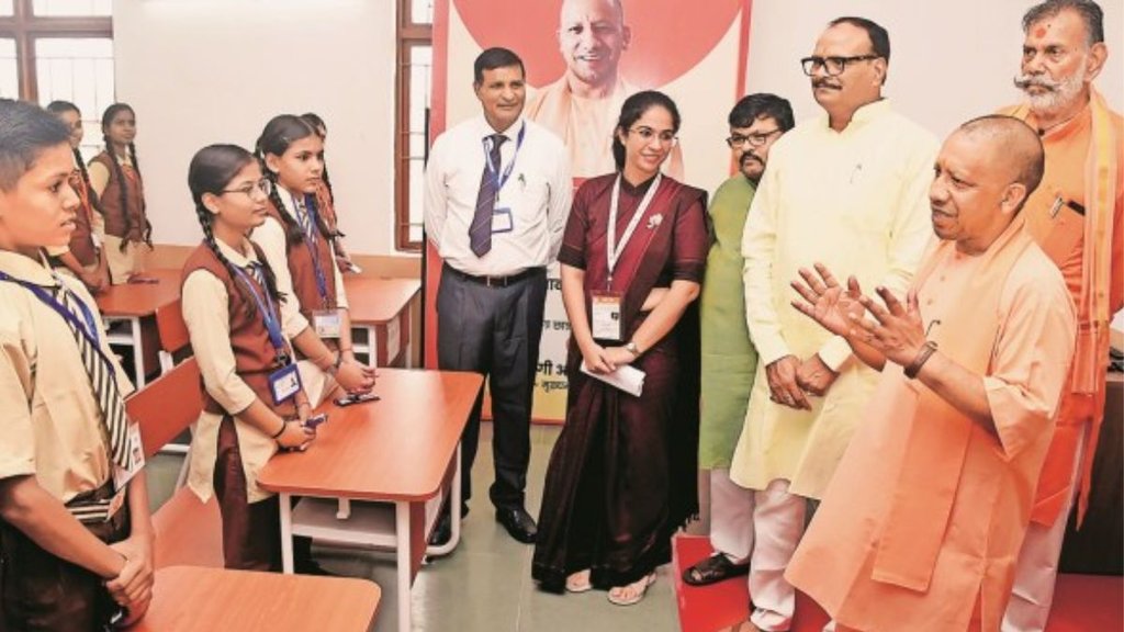 UP schools Vande Mataram rule, Yogi Adityanath announcement, Vande Mataram mandatory in UP, UP government schools news, Uttar Pradesh education news, Vande Mataram in morning assembly, UP schools Vande Mataram rule, Yogi Adityanath announcement, Vande Mataram mandatory in UP, UP government schools news, Uttar Pradesh education news, Vande Mataram in morning assembly,