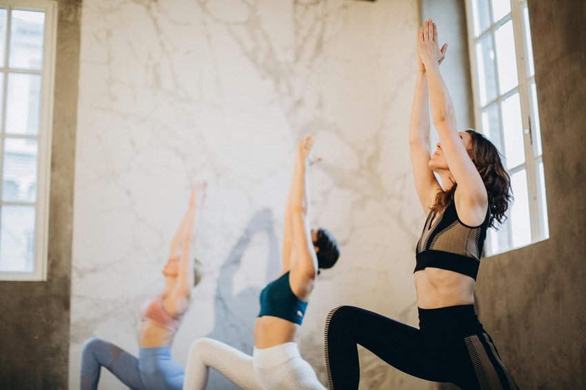 Winter wellness yoga