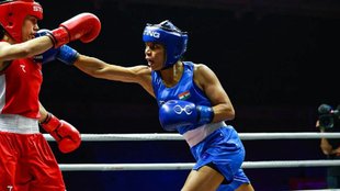 Nikhat Zareen, Nikhat Zareen boxing, Nikhat Zareen boxing cup final