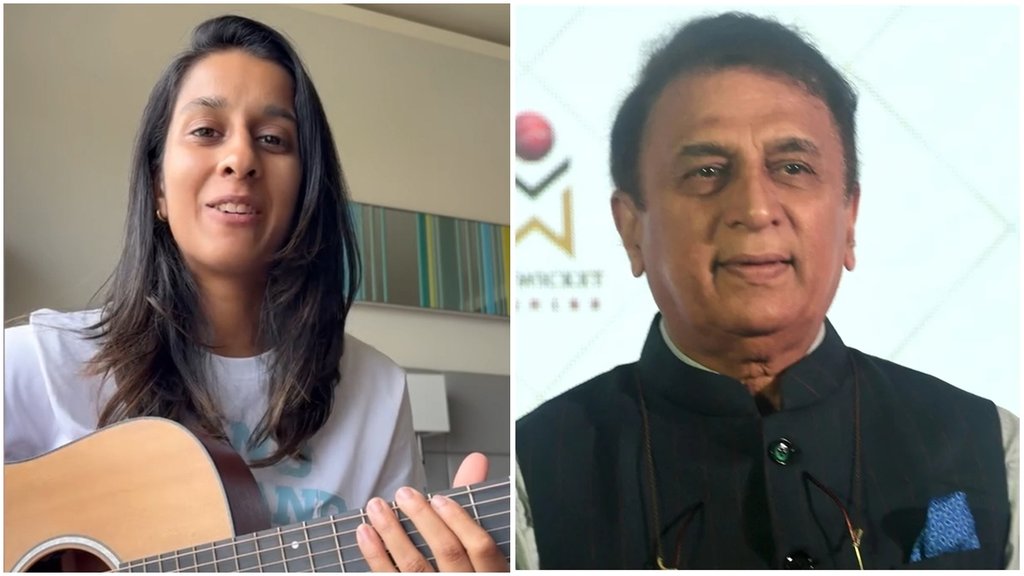 Jemimah Rodrigues, Sunil Gavaskar, Sunil Gavaskar singing with Jemimah Rodrigues, Watch Video