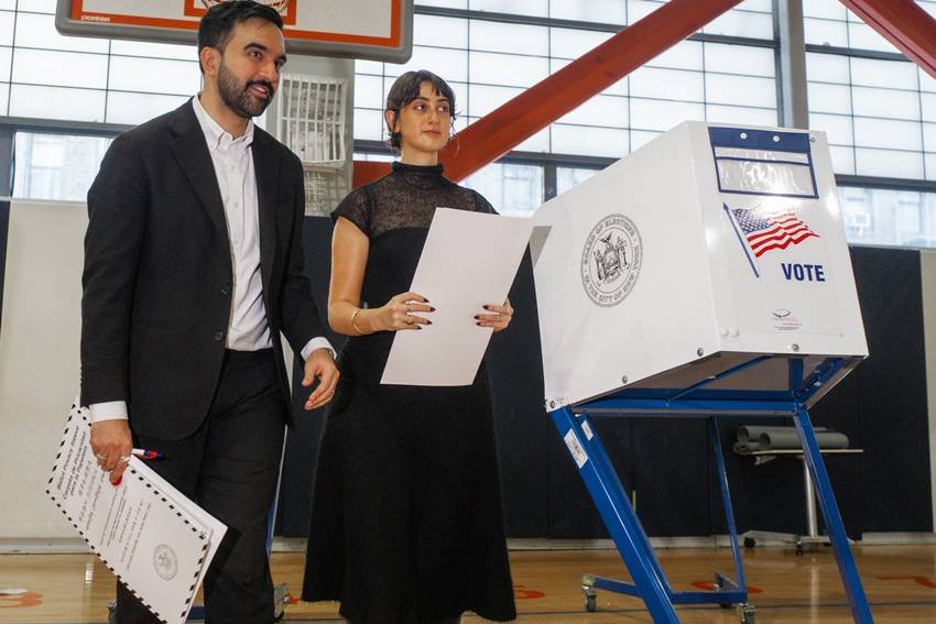 Zohran Mamdani love story