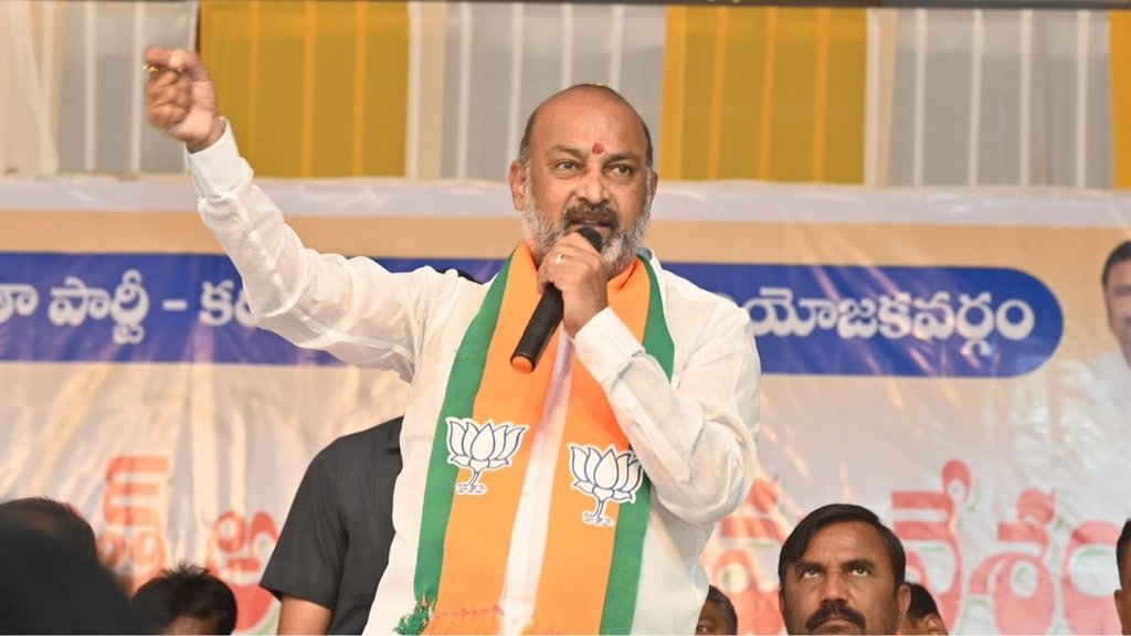 telangana, Bandi Sanjay Kumar, BJP promise villages funds,