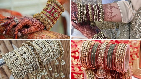 bridal bangles design, bangles design, Indian Wedding Bangles, Bangles Set for bride
