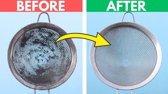 clean Tea Strainers, Cleaning tea strainer, tea strainer Cleaning tips