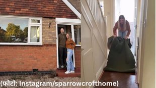 Couple, House, Viral news, Hidden wooden floor Leicester