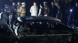 delhi blast | red fort blast | car route map |