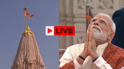 राम मंदिर के शिखर पर फहराई धर्म ध्वजा, पीएम मोदी बोले- सदियों की वेदना विराम पा रही है
