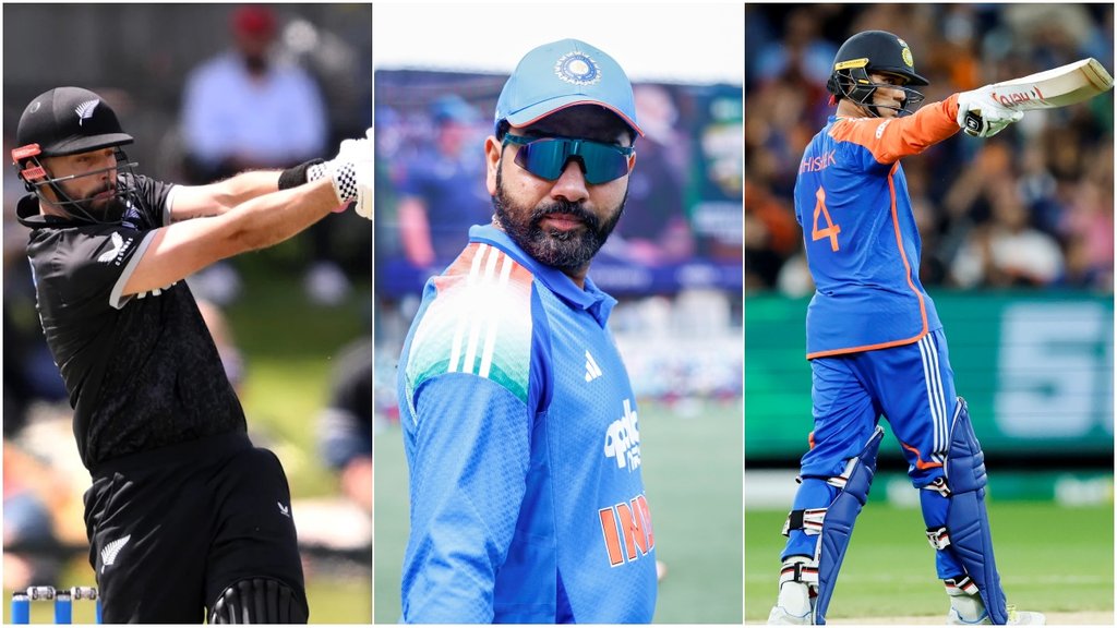 ICC Rankings, ICC Rankings Updates, ICC ODI Rankings, ICC test Rankings, ICC T20 Rankings, Rohit Sharma, Abhishek Sharma, Daryll Mitchell, Yashasvi Jaiswal, Indian Cricket Team, Team India Rankings, Abhishek Sharma Ranking, Rohit Sharma Ranking, Yashasvi Jaiswal Ranking, Daryll Mitchell Number 1 ODI Batsman
