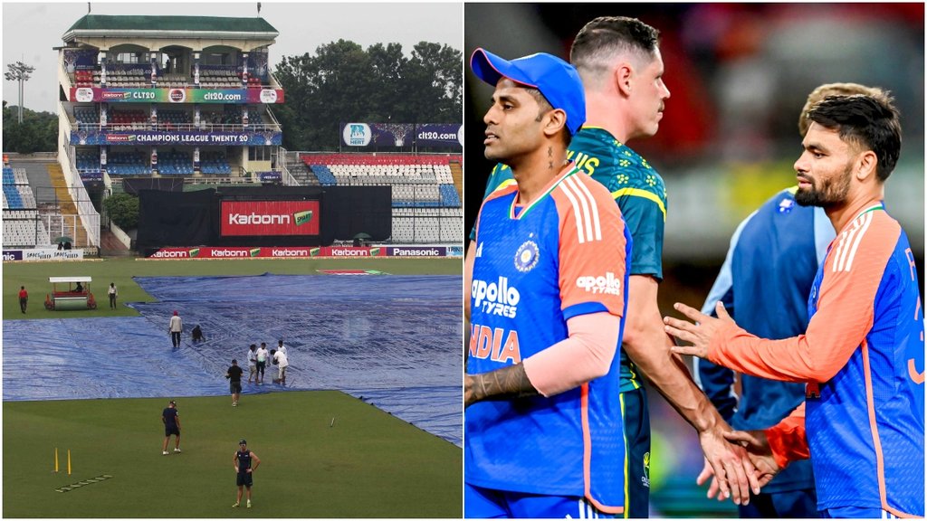 IND vs AUS 5th T20 Brisbane rain prediction team india can win series without play if game abandoned IND vs AUS 5th T20 Brisbane rain prediction team india can win series without play if game abandoned