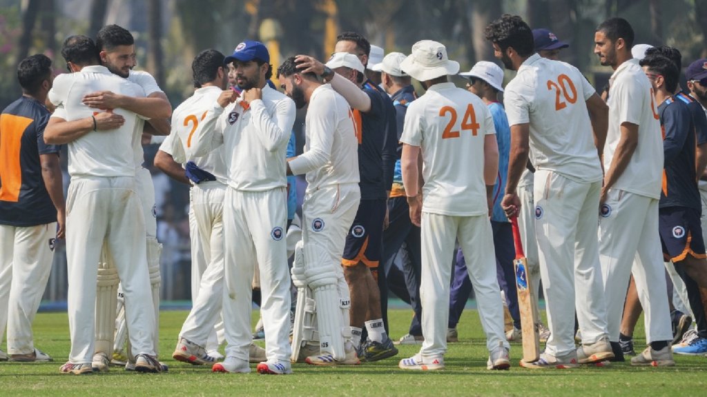 Ranji Trophy 2025 Jammu Kashmir beats delhi first time in history after 57 years paras dogra ayush badoni