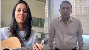 Video Sunil Gavaskar replies jemimah rodrigues he is ready with song promise womens world cup 2025 when both will perform