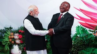 pm modi g20,pm modi at g20,ramaphosa,south africa president cyril ramaphosa