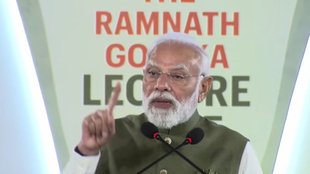 pm modi | Ramnath Goenka Lecture | delhi |