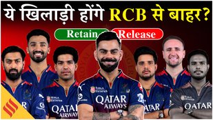 rcb released players List 2026 These players will be out of RCB in IPL 2026