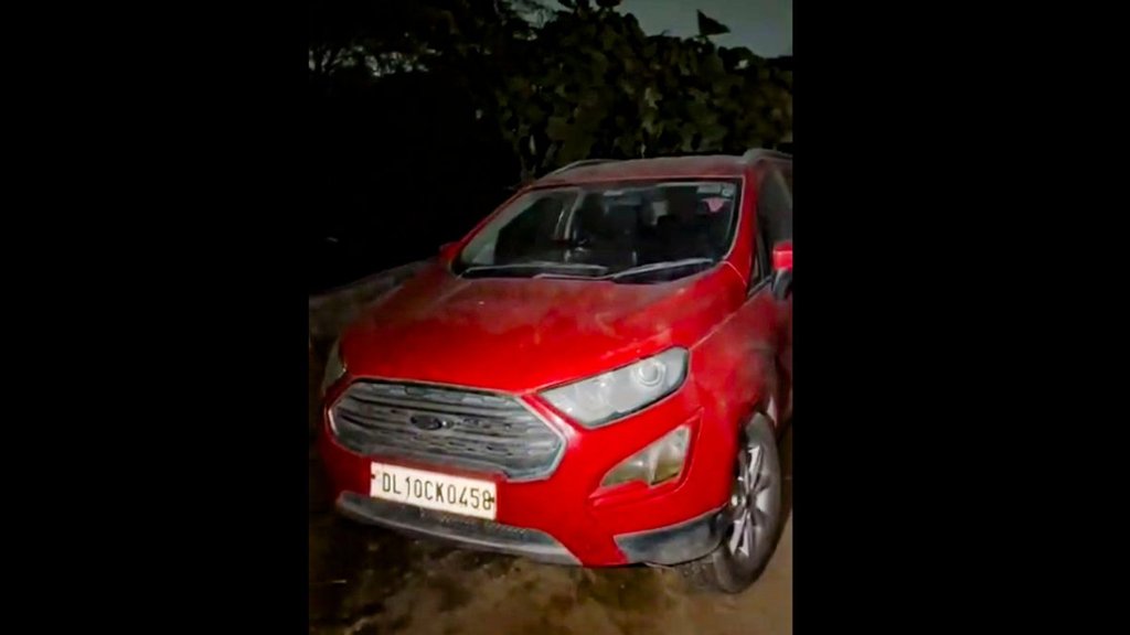 red Ford EcoSport, Umar Nabi EcoSport, Red Fort blast, Khandawali village EcoSport