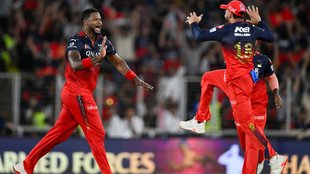 RCB Bowler Romario Shepherd T20i hat trick second west indies bowler after Jason Holder Only Indian Deepak Chahar BAN vs WI
