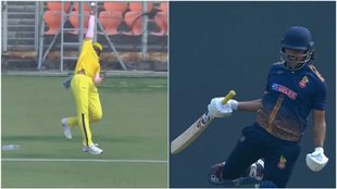 Tamil Nadu vs Delhi, Syed Mushtaq Ali Trophy 2025, Syed Mushtaq Ali Trophy, SMAT 2025, Himmat Singh, Last Ball Six Himmat Singh, Delhi vs Tamil Nadu, Delhi Last Ball Six Win, Gurjapneet Singh, Shahrukh Khan, Syed Mushtaq Ali Tournament