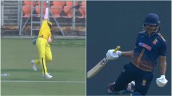 Video: आखिरी गेंद पर चाहिए थे 2 रन, हिम्मत सिंह ने छक्का लगाकर दिलाई दिल्ली को जीत; शाहरुख खान ने छोड़ा कैच